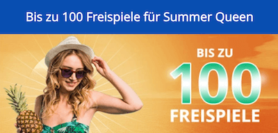 Summer Queen Freispiel Aktion bei Löwenplay