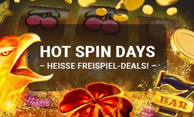 Die Hot Spin Days von SlotMagie warten euf euch