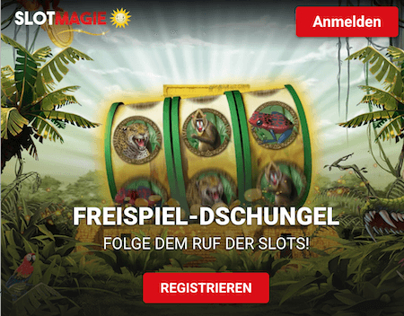 Freispiel Dschungel Promo bei slotmagie.de